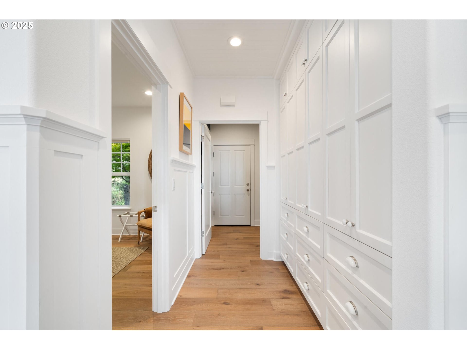 3375 Netarts Bay Drive Netarts, OR 97141 - Photo 30 of 48 a view of a hallway with white walls and stairs