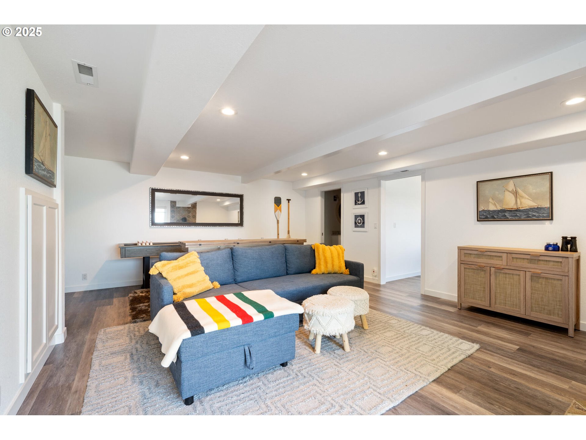 3375 Netarts Bay Drive Netarts, OR 97141 - Photo 32 of 48 a living room with furniture and wooden floor