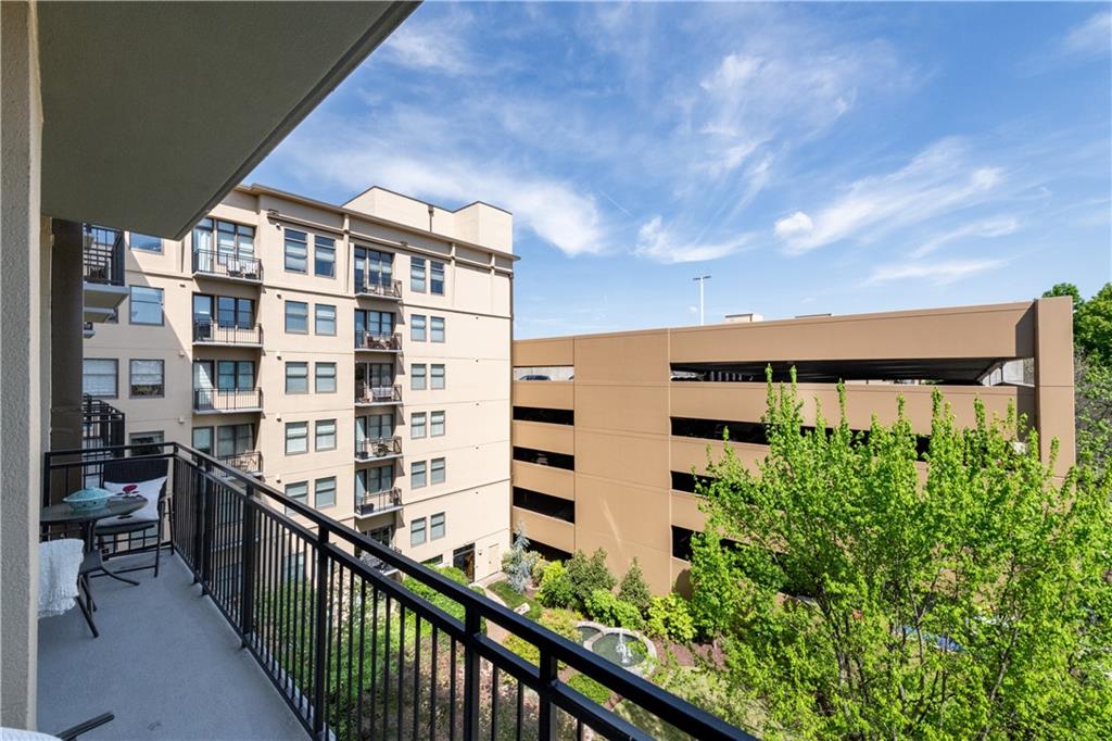201 West Ponce De Leon Avenue, Unit 502 Decatur, GA 30030 - Photo 16 of 49 a view of a building from a balcony