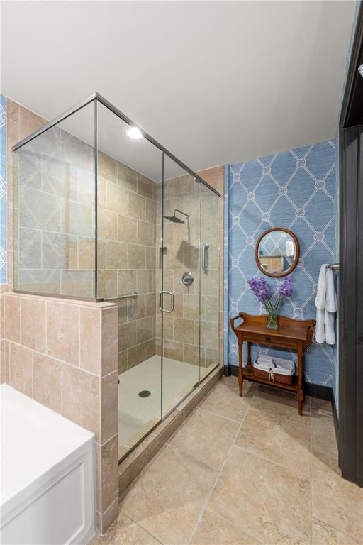 201 West Ponce De Leon Avenue, Unit 502 Decatur, GA 30030 - Photo 35 of 49 a bathroom with a sink and a mirror