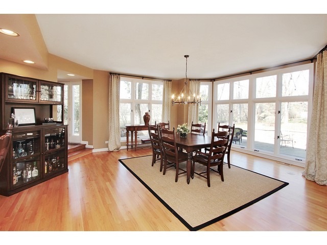 44 Farnham Road Lake Forest, IL 60045 - Photo 8 of 25 a view of a dining room with furniture window and wooden floor