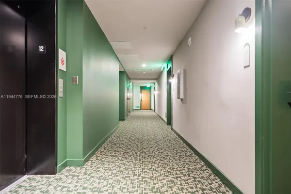 a view of a hallway