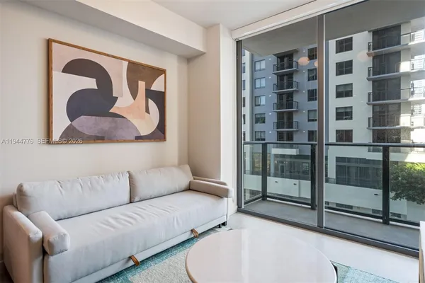a living room with a couch