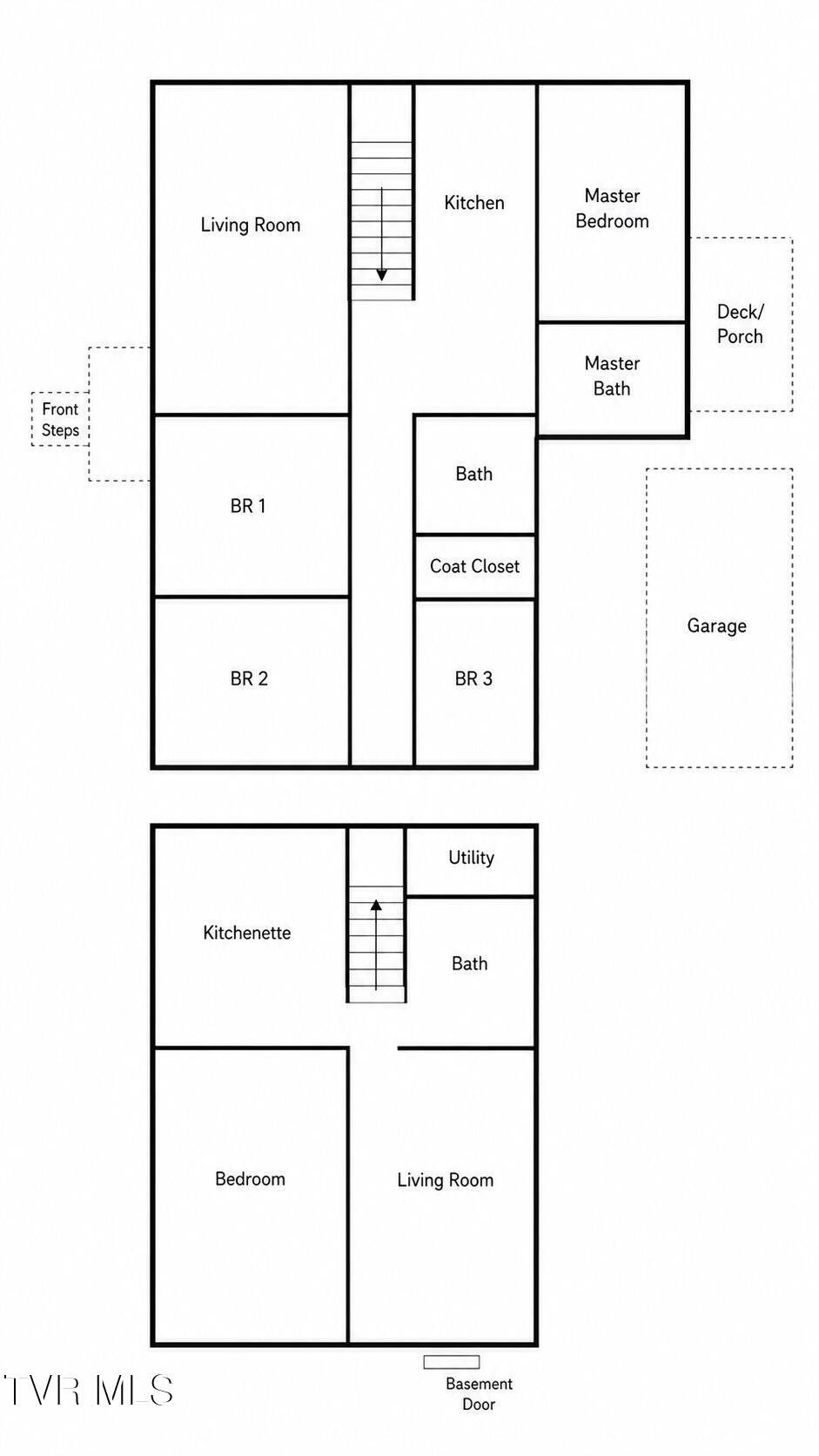 914 East Mountain View Road Johnson City, TN 37601 - Photo 61 of 61 Floorplan rough draft