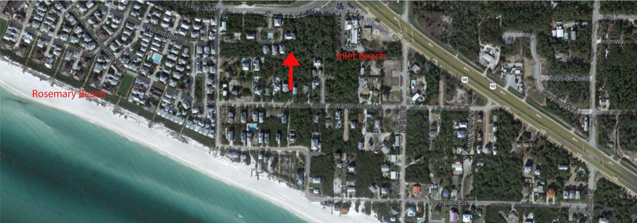 Lot 4 Pinecrest Cir Inlet Beach Inlet Beach, FL 32461 - Photo 1 of 1 a picture of red door
