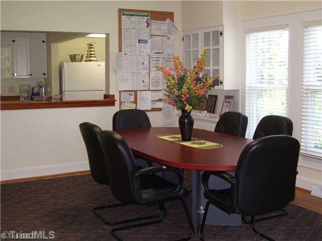 150 Ridge Road Mocksville, NC 27028 - Photo 8 of 16 Dining Room. The Dining Room has a built in China Cabinet. Hardwood floors are throughout the house.