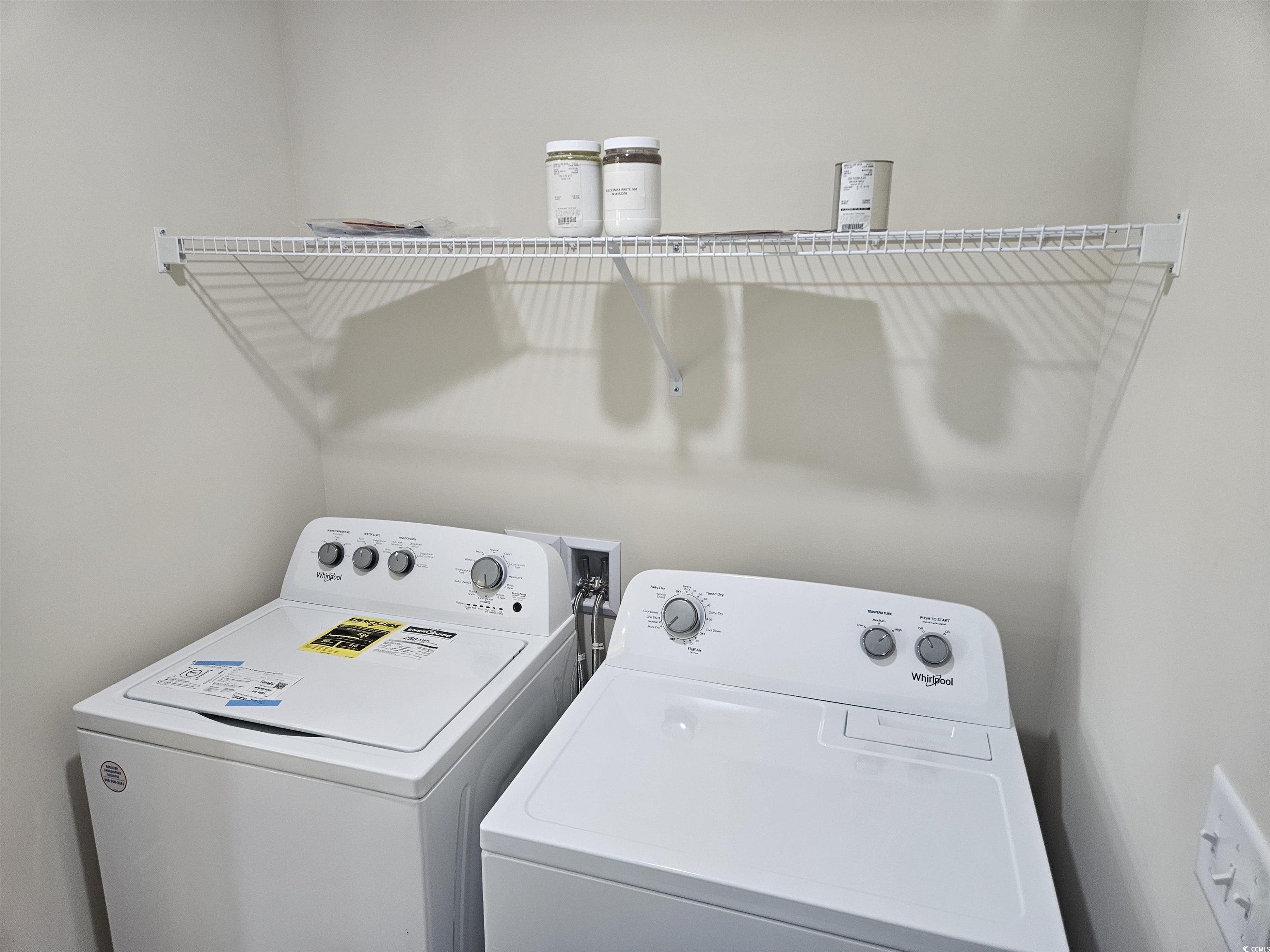 416 Hallie Martin Road Conway, SC 29527 - Photo 23 of 24 Washroom with separate washer and dryer