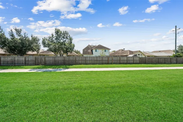 a view of a green field