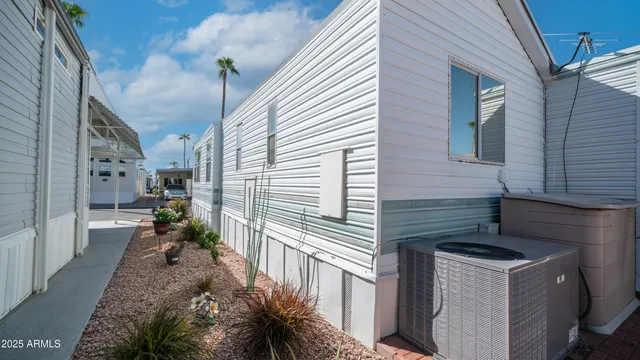 a house view with a backyard space