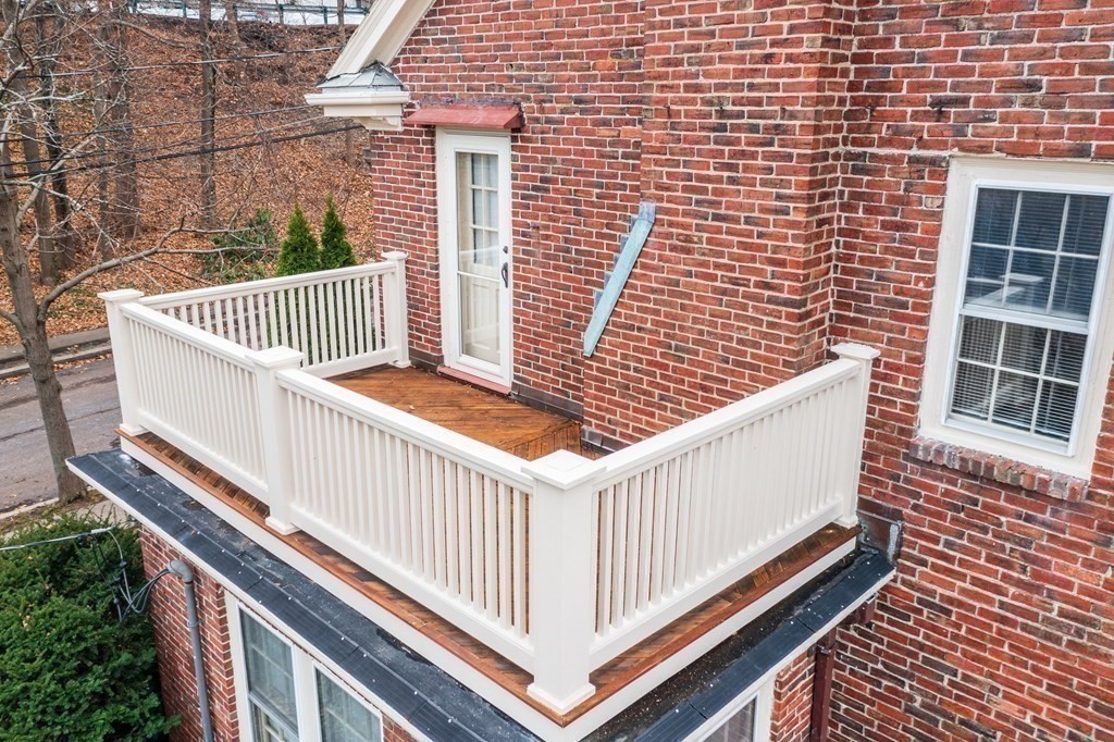 204 Lancaster Terrace Brookline, MA 02446 - Photo 26 of 32 a view of a roof deck