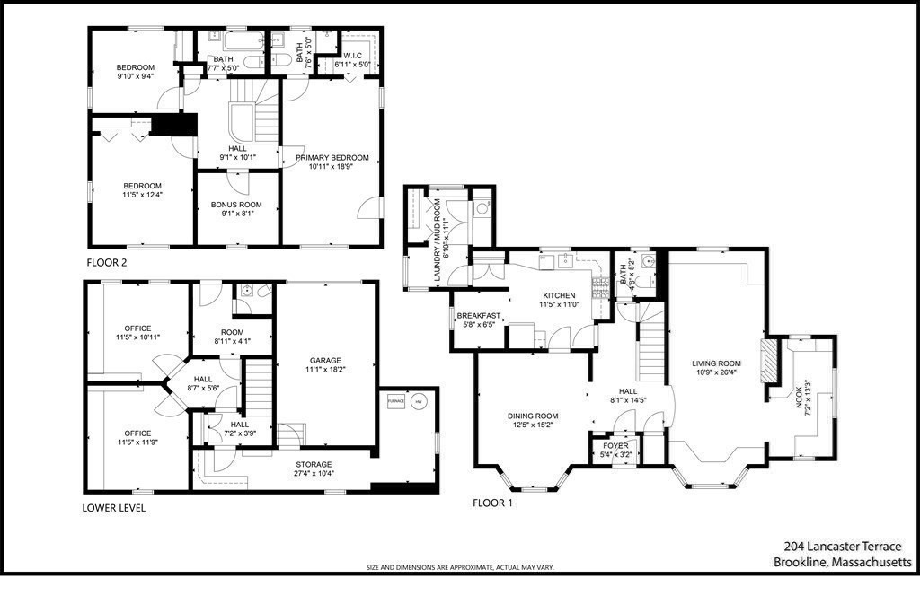 204 Lancaster Terrace Brookline, MA 02446 - Photo 30 of 32 a view of a bathroom with a sink