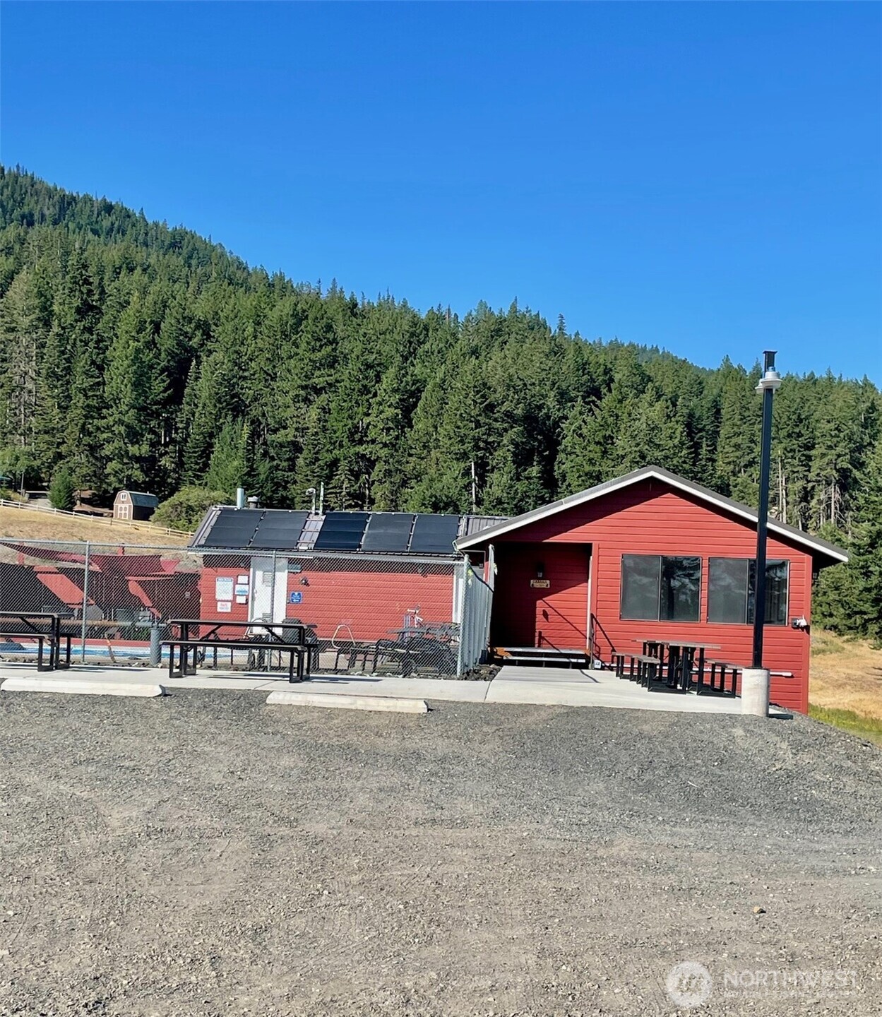 1290 Rodeo Road Cle Elum, WA 98922 - Photo 3 of 3 an aerial view of residential houses and trees