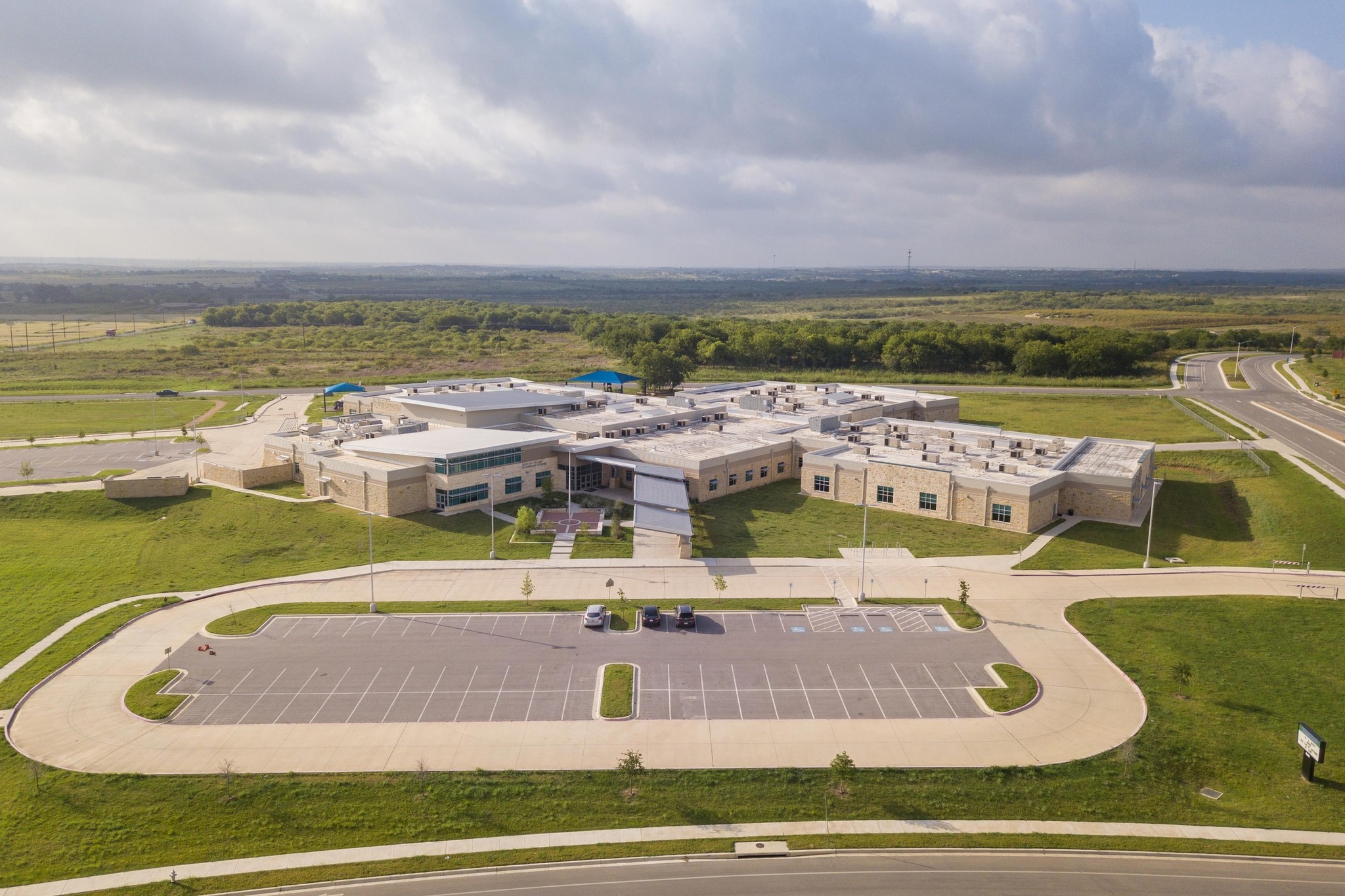 8405 Hubble Walk Austin, TX 78744 - Photo 28 of 36 Drone / aerial view