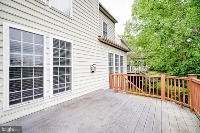 a view of a house with a deck