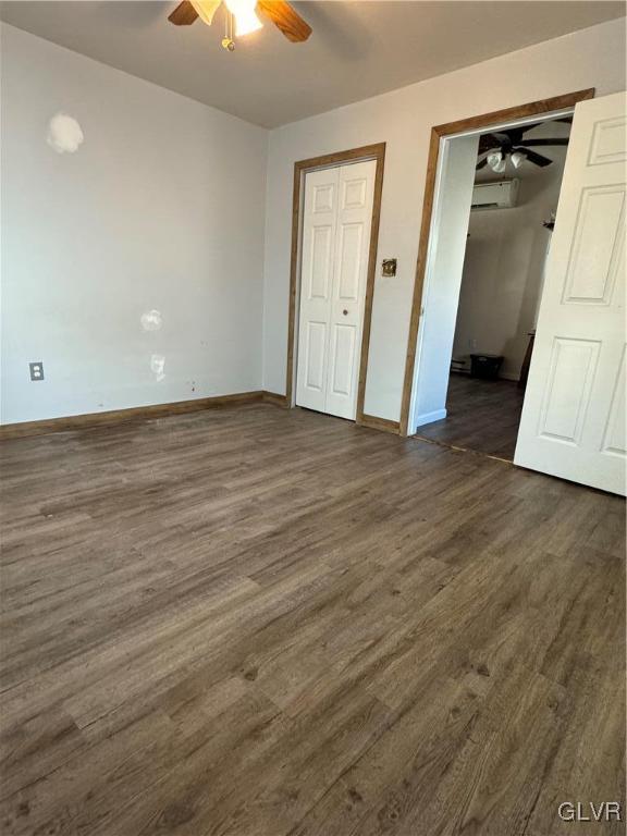 588 Mauch Chunk Road Palmerton, PA 18071 - Photo 19 of 32 a view of an empty room with wooden floor and a window