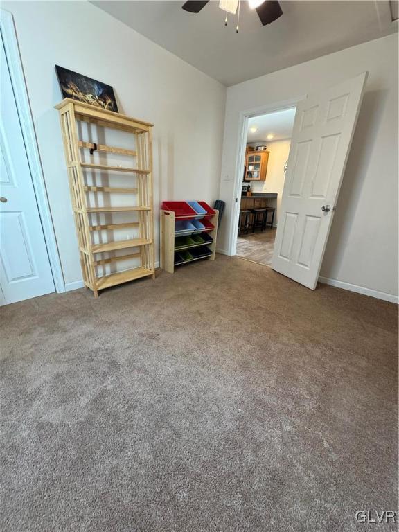 588 Mauch Chunk Road Palmerton, PA 18071 - Photo 21 of 32 a view of livingroom with furniture and a ceiling fan