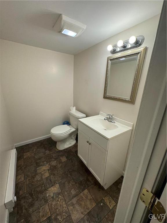 588 Mauch Chunk Road Palmerton, PA 18071 - Photo 29 of 32 a bathroom with a sink toilet and mirror