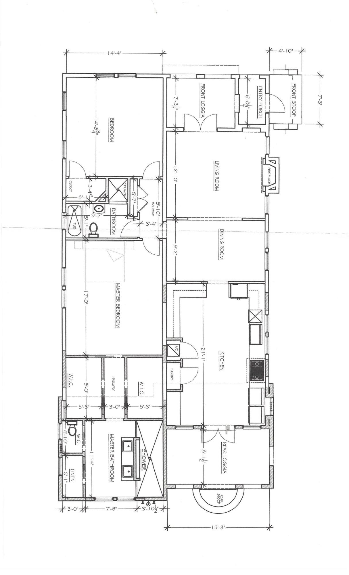 818 Avon Road West Palm Beach, FL 33401 - Photo 17 of 17 Floor plan