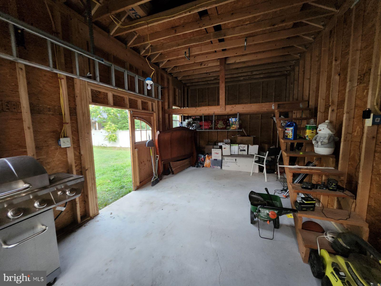 36 Henry Street Riverside, NJ 08075 - Photo 29 of 33 Interior of Detached Garage/Shed