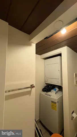 a room with storage and utility