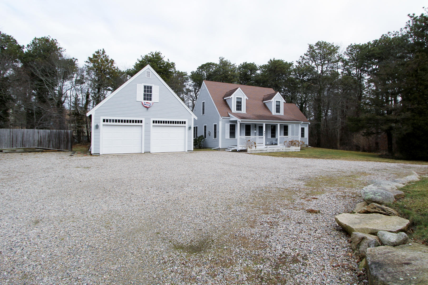 731 Long Pond Road Brewster, MA 02631 - Photo 4 of 29 A view of the house from the road