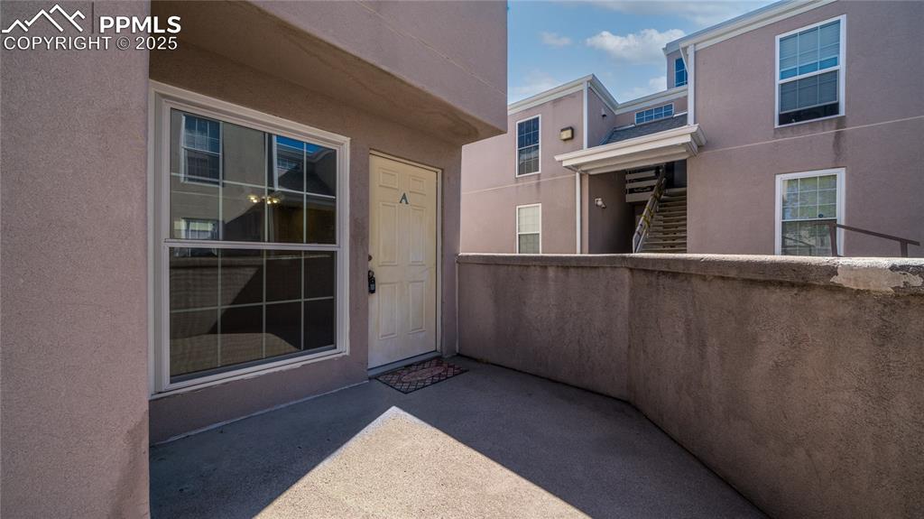 3150 Van Teylingen Drive, Unit A Colorado Springs, CO 80917 - Photo 2 of 14 a view of front door of house