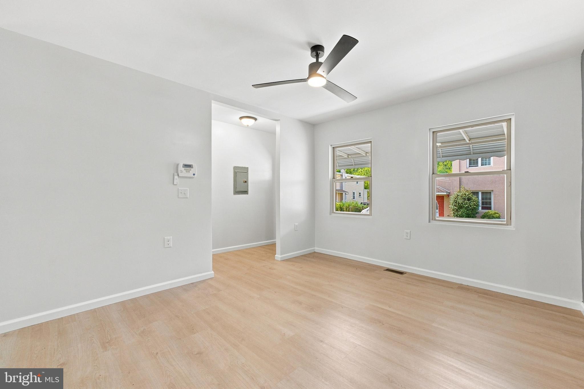 185 Rancocas Road Mount Holly, NJ 08060 - Photo 12 of 34 an empty room with windows and fan