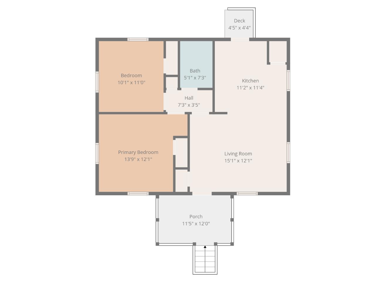 1201 Brandon Road Lynchburg, VA 24502 - Photo 23 of 25 a picture of a floor plan