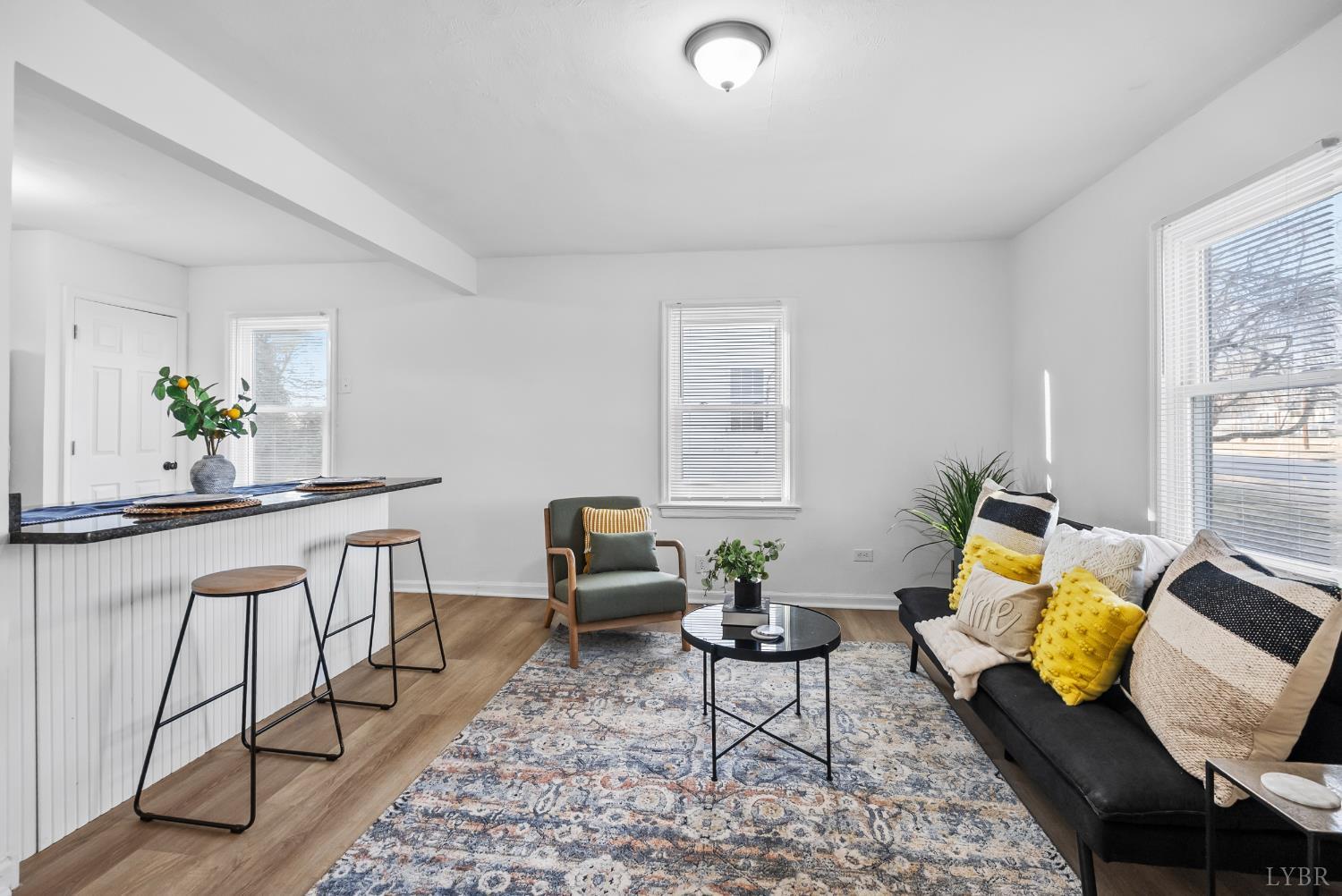 1201 Brandon Road Lynchburg, VA 24502 - Photo 4 of 25 a living room with furniture and wooden floor