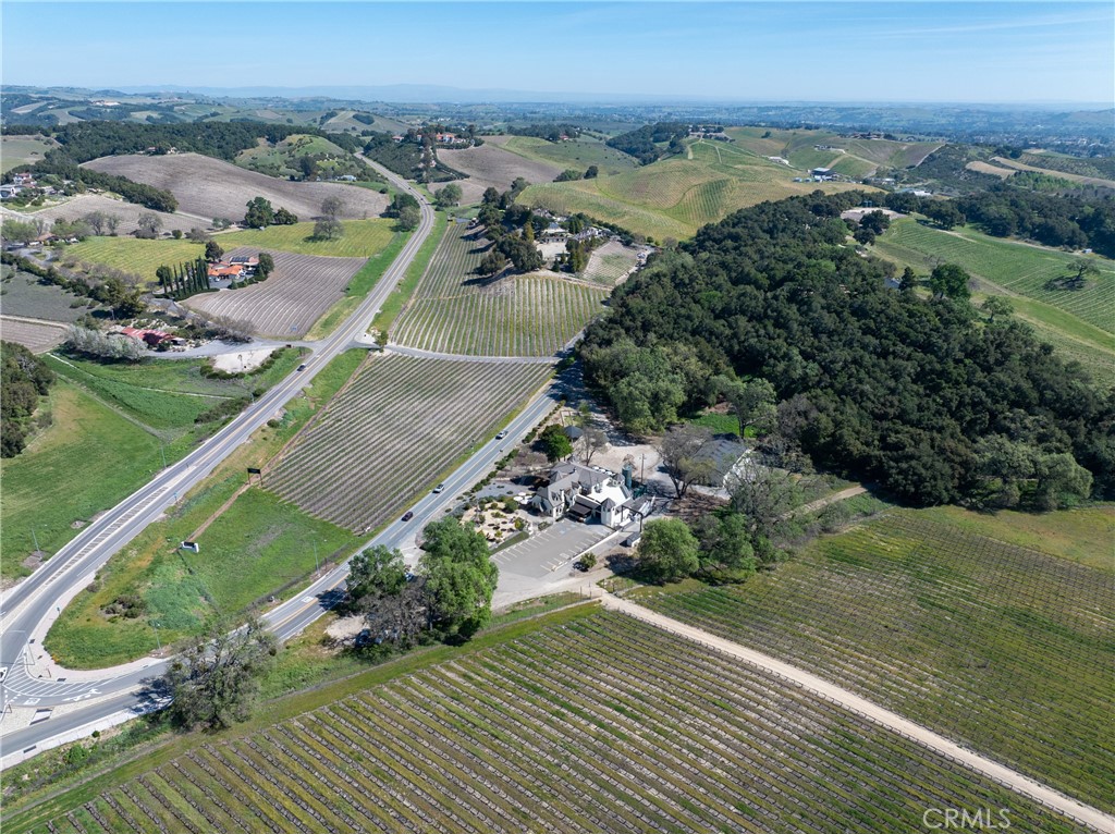 2720 Oak View Road Templeton, CA 93465 - Photo 48 of 64 an aerial view of a house with a garden
