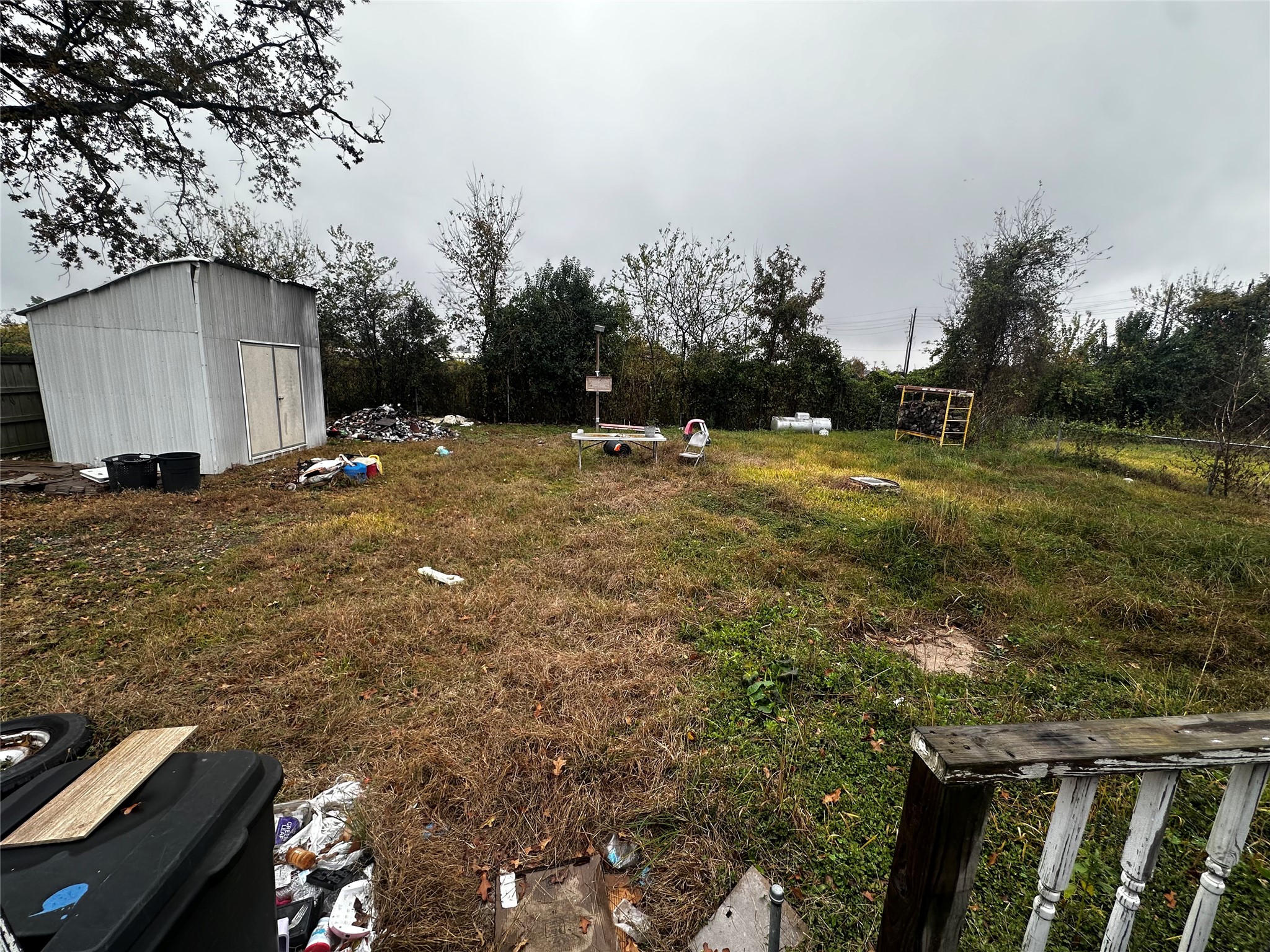 17138 Forest Trail Drive Channelview, TX 77530 - Photo 7 of 7 a backyard of a house with lots of green space