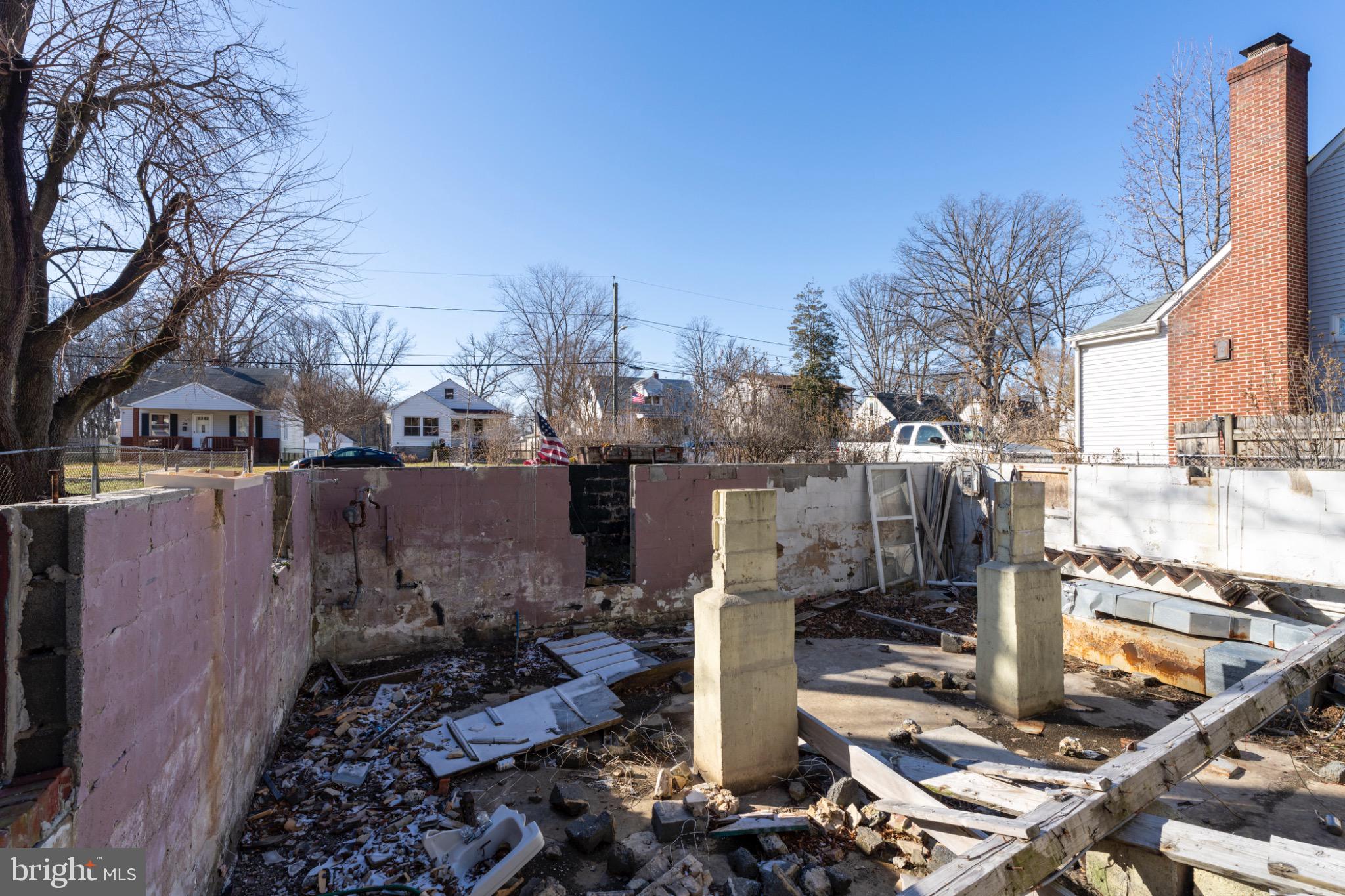 25 Pelczar Avenue Baltimore, MD 21221 - Photo 13 of 14 Foundation remnants of a former home.