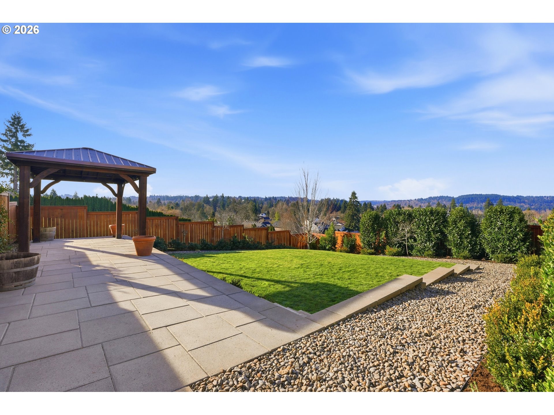 14146 South Cleveland Street Oregon City, OR 97045 - Photo 37 of 46 a view of a backyard