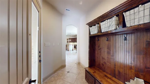 a view of a livingroom with a furniture
