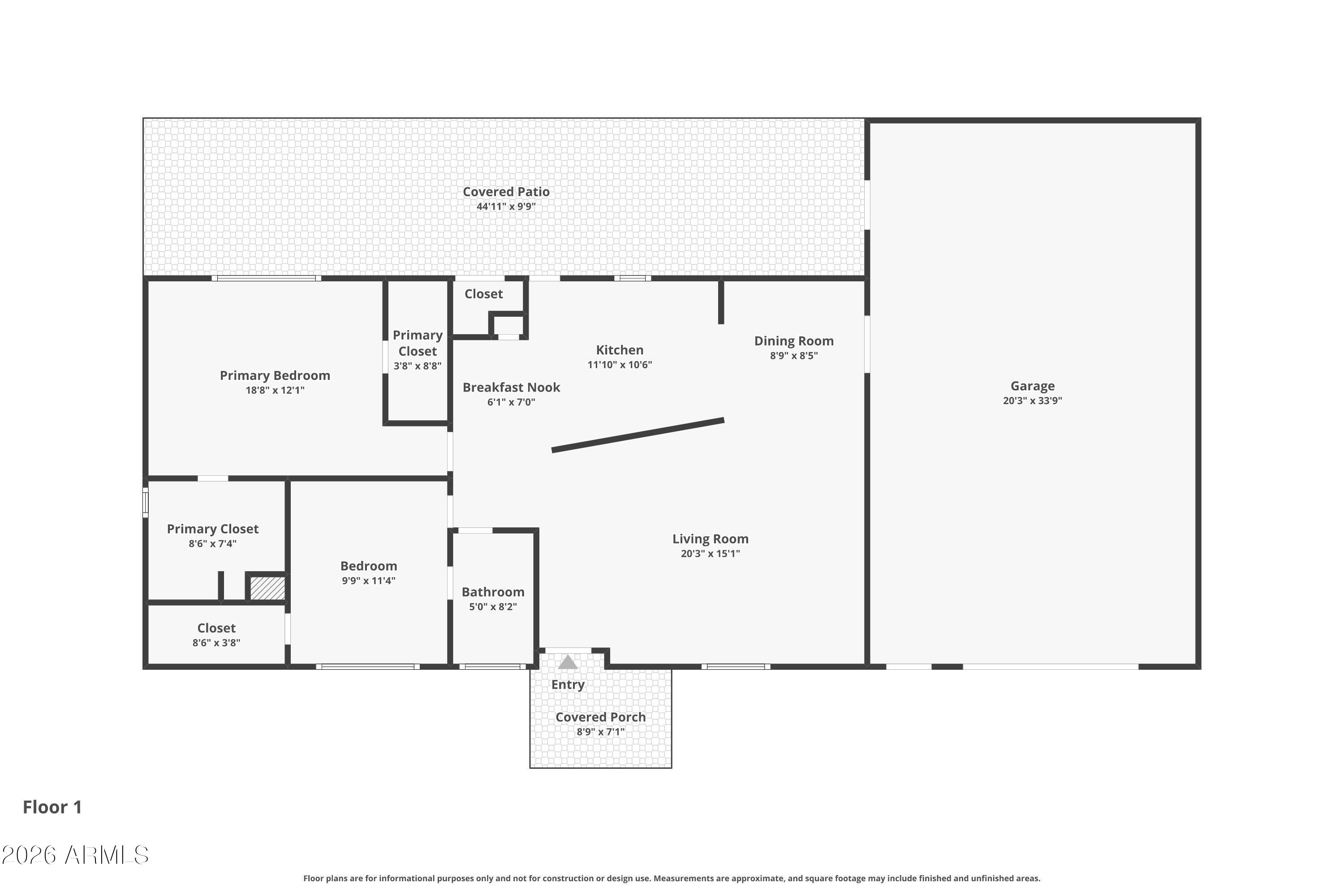 11822 North McGee Road Valley Farms, AZ 85191 - Photo 36 of 36 11822 N McGee - 123-Floorplan