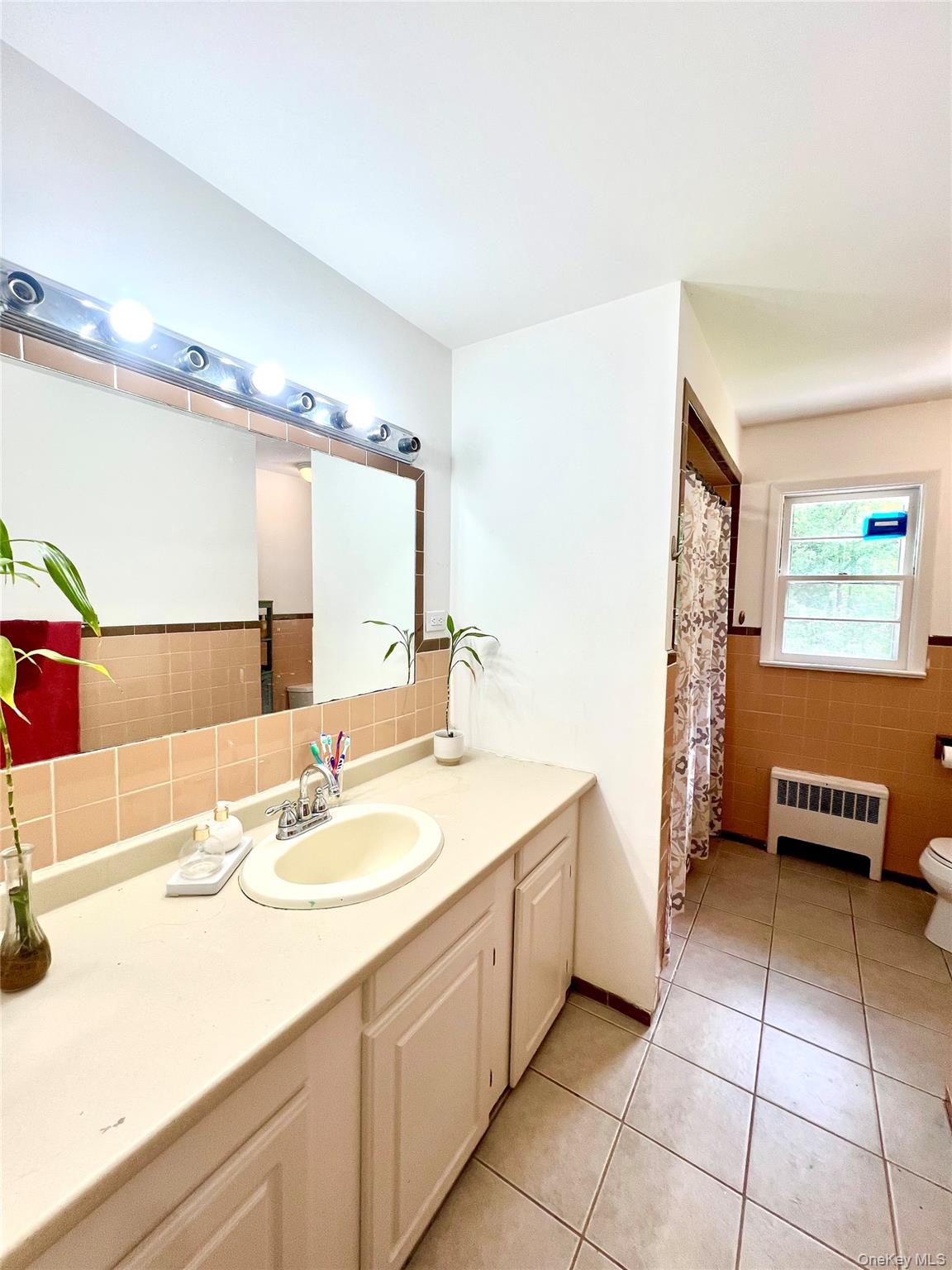 26 Orange Road Florida, NY 10921 - Photo 15 of 39 a spacious bathroom with a granite countertop sink and a mirror