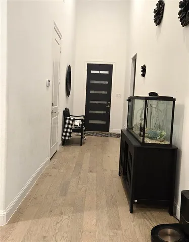 a view of a porch with furniture