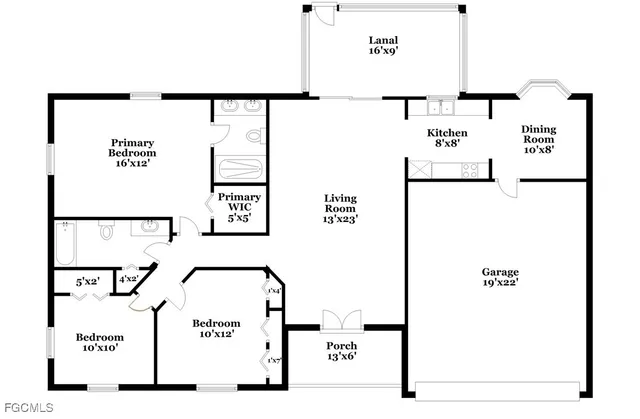 $1,770 | 944 Berg Street East, Lehigh Acres, FL 33974