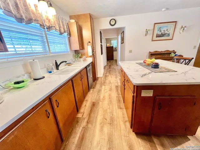 a very nice looking room with a large window