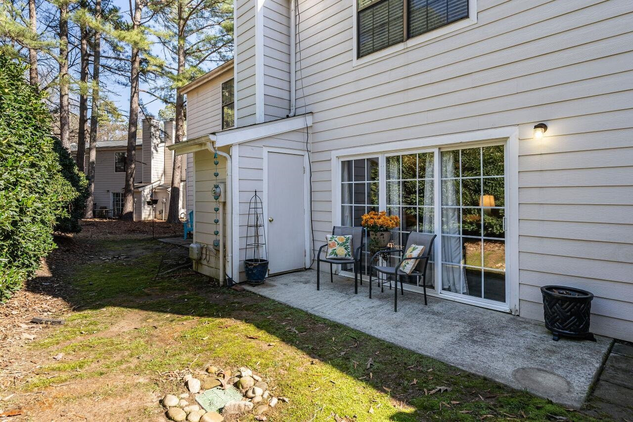 7724 Falcon Rest Circle Raleigh, NC 27615 - Photo 22 of 24 Rear Yard and Terrace