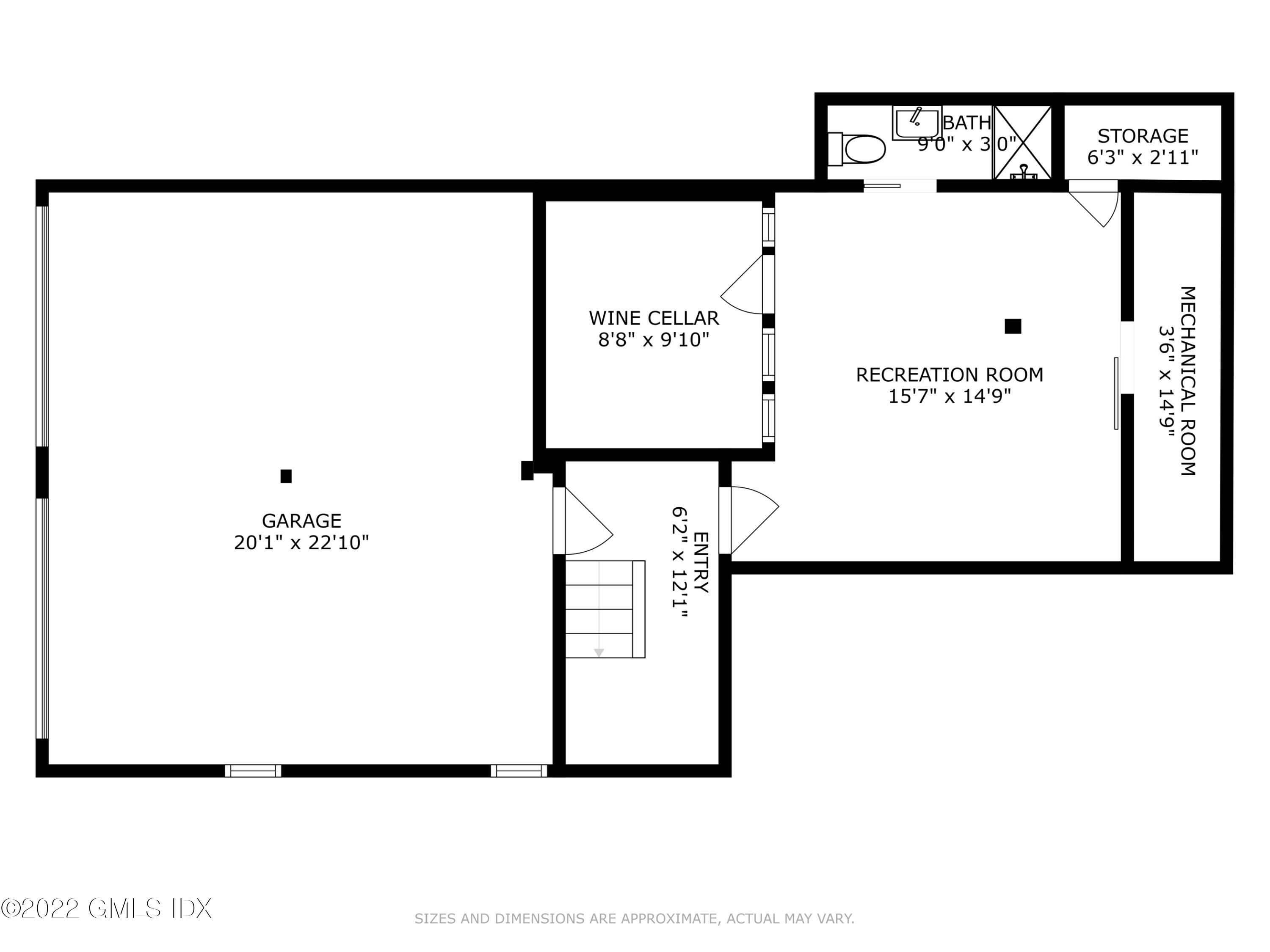 7 Drumlin Road Westport, CT 06880 - Photo 32 of 32 a picture of a wall with a white wall and a white refrigerator