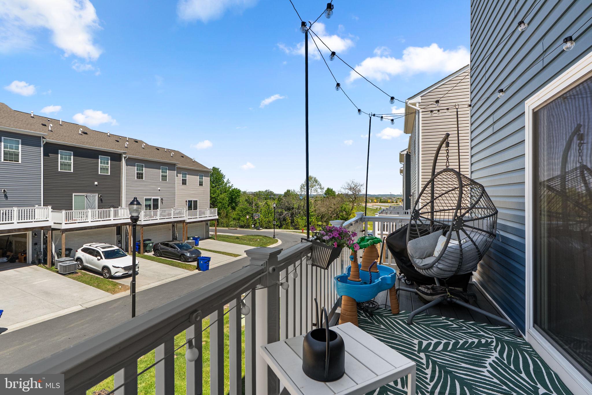 8656 Walter Martz Road Frederick, MD 21702 - Photo 28 of 30 a view of a balcony with chairs
