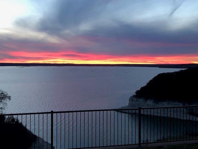 38098 Misty Ridge Drive Whitney, TX 76692 - Photo 24 of 25 Expansive water body with a vibrant sunset backdrop