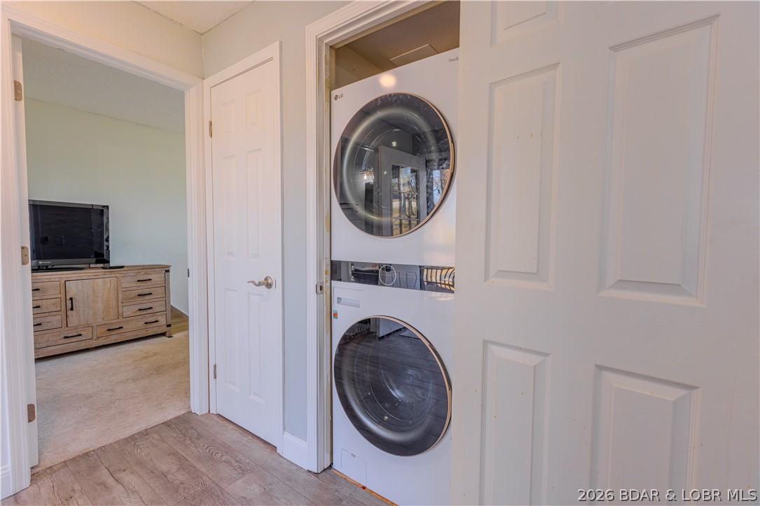 1436 Cherokee Road, Unit 2B Lake Ozark, MO 65049 - Photo 13 of 30 Washer/Dryer off of the Kitchen
