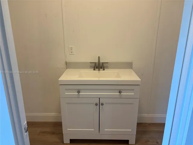 a close view of washer and dryer