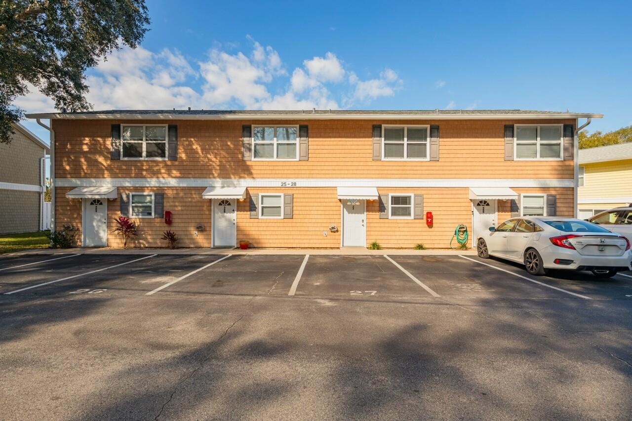 4420 Carter Road, Unit 27 St. Augustine, FL 32086 - Photo 29 of 30 a view of a car park in front of a house