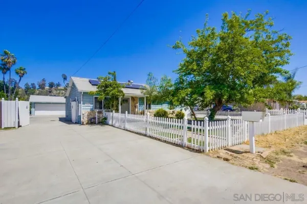 a view of a house with a outdoor space