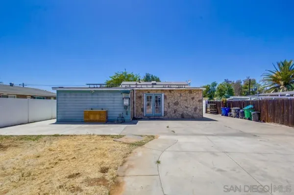 a view of a garage with chairs