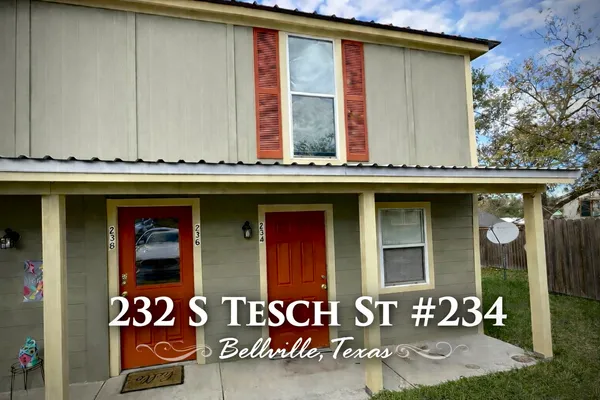 $1,000 | 232 South Tesch Street, Unit 234, Bellville, TX 77418