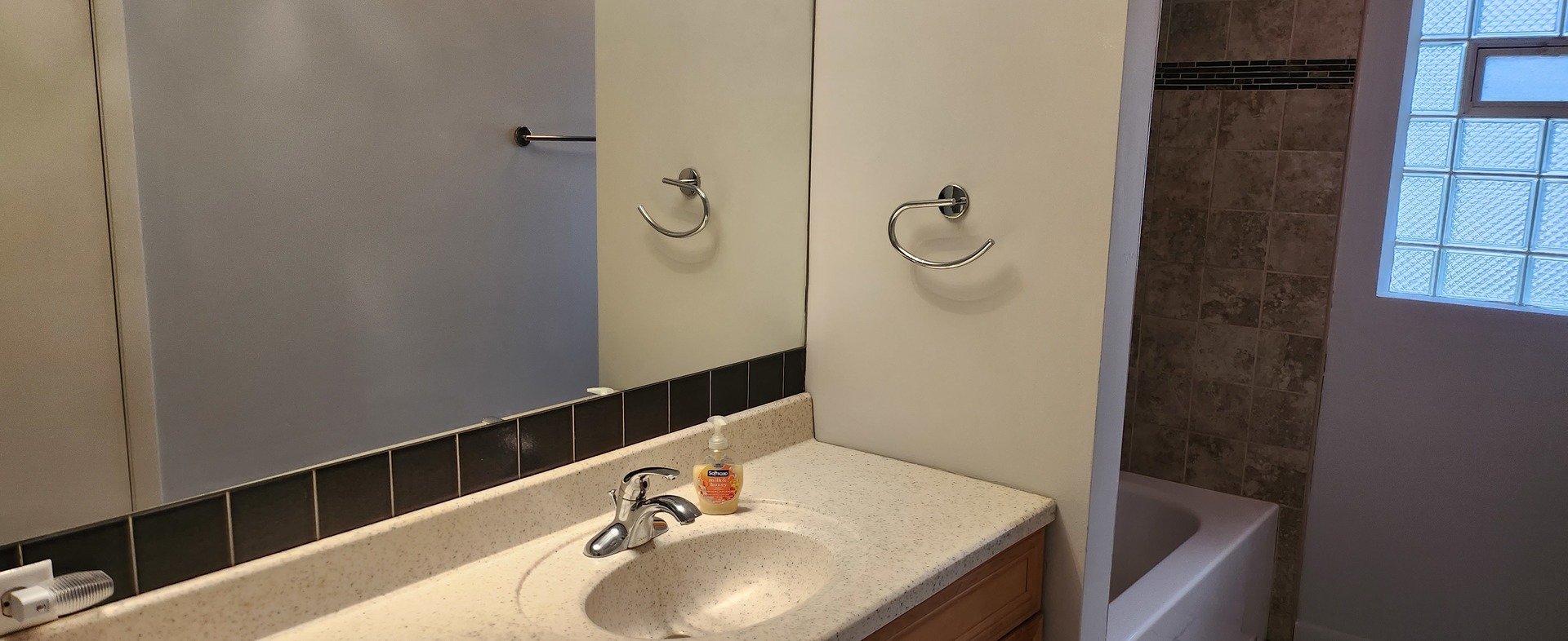 Undisclosed Address Midlothian, IL 60445 - Photo 15 of 23 a bathroom with a sink and a mirror